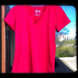 Nike dri-fit red t-shirt, small